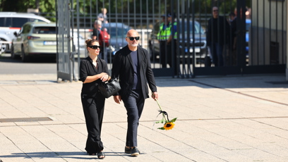 FOTO: Poslední rozloučení s Milanem Knížákem.