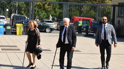 FOTO: Václav Klaus s Livií Klausovou.