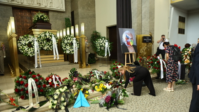 FOTO: Poslední rozloučení s Milanem Knížákem.