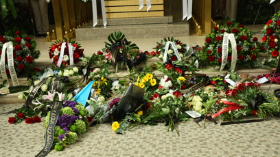 FOTO: Poslední rozloučení s Milanem Knížákem.