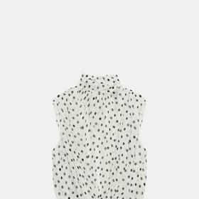 Řasený balonový top, Zara, 649 Kč