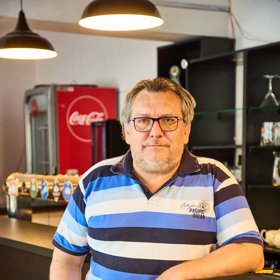 Jiří Janeček, majitel restaurace Malý Janek a bývalý politik.