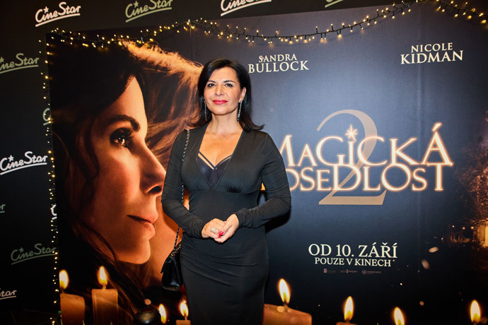 FOTO: Andrea Kalivodová na premiéře Magická posedlost 2.