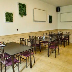 Prostory restaurace Hamrovka