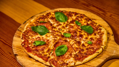 FOTO: Domácí pizza Margharita.