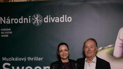 FOTO: Petr Janda s manželkou nešetřili úsměvy.