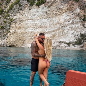 Dominika Myslivcová si užívá dovolenou s Jakubem.