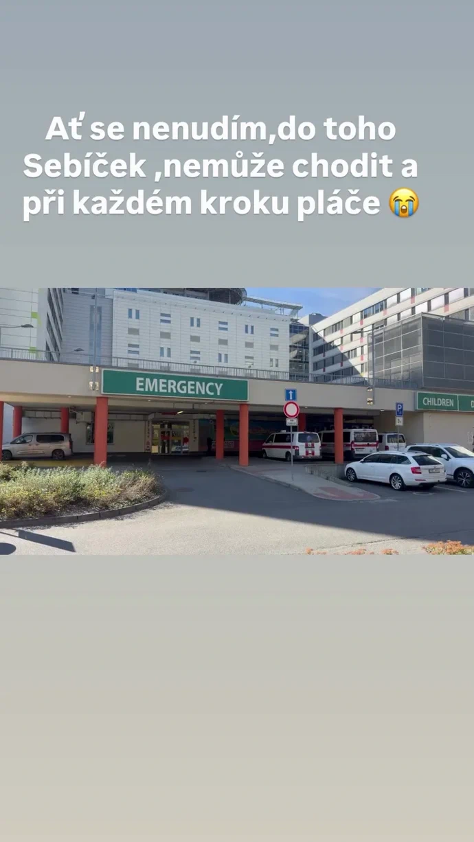 FOTO: Krátce nato skončila v nemocnici také s pětiletým Sebastianem. – stránka 4