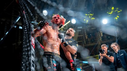 FOTO: Tomáš Cigánik a Berkan Badur v kleci.