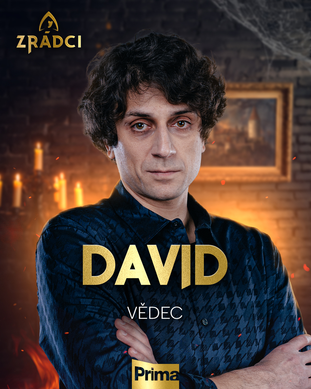 Vědec David. 