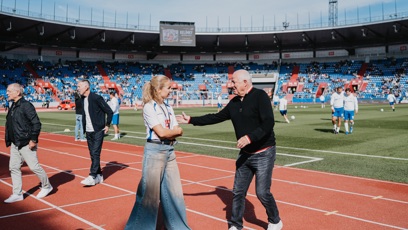 FOTO: Poslední zápas Milana Baroše.