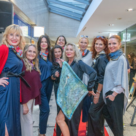 Regina Řandová si zahrála na modelku společně s dalšími slavnými kolegyněmi. 