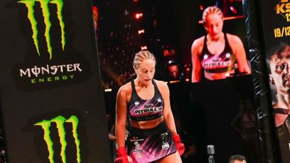 FOTO: Hanka Gelnarová na turnaji KSW 121 v Liberci na vítězství nedosáhla.
