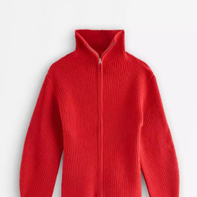 Pletený kardigan na zip, Lindex, 1199 Kč