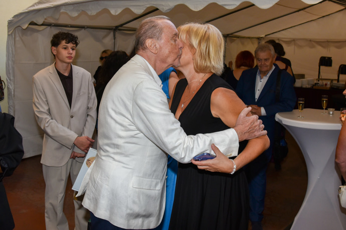 FOTO: Štefan Margita si užíval čas s přáteli.