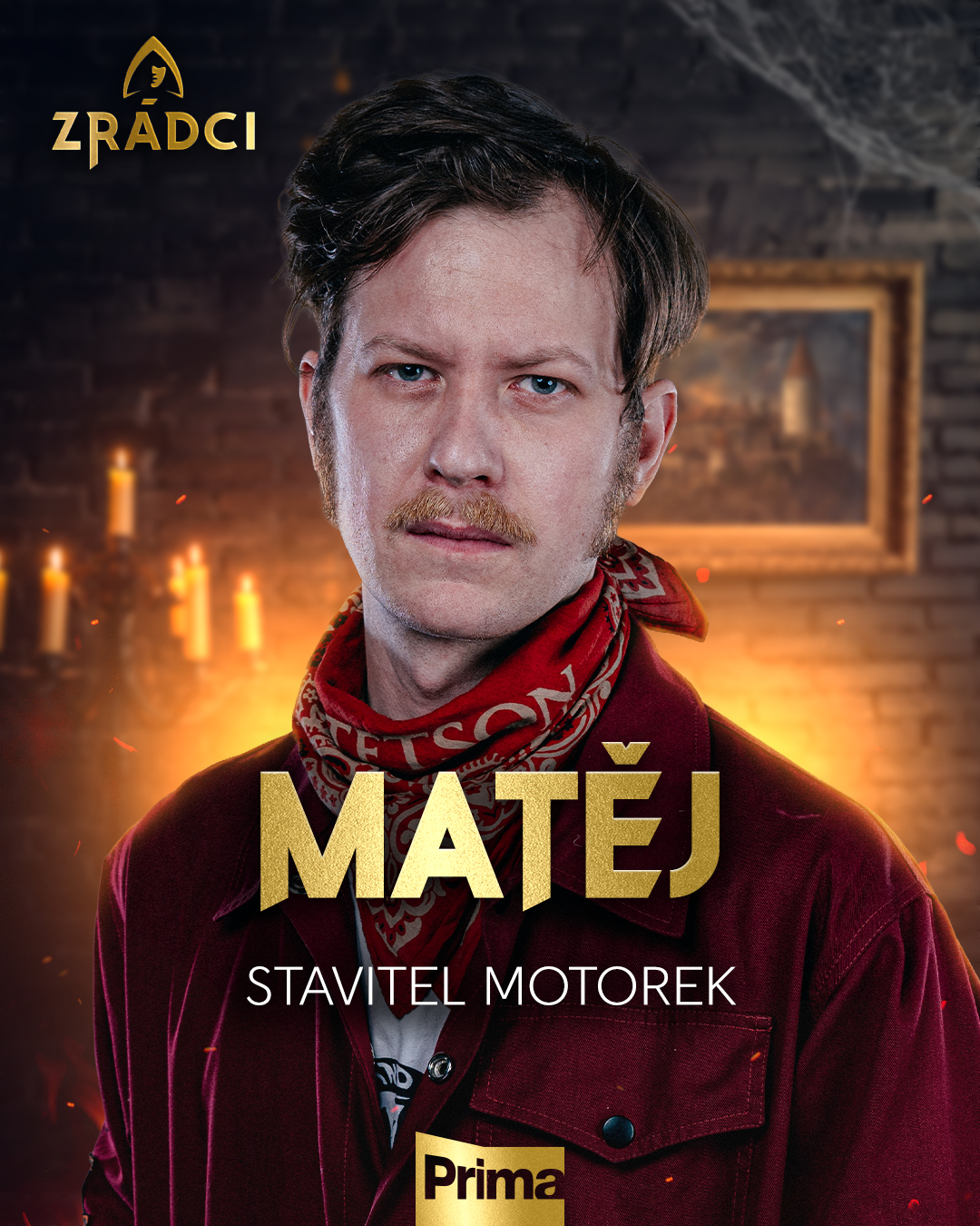 Matěj Sysel – stavitel motorek, účastník 3. řady Zrádců