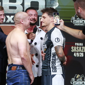 Střet boxerské legendy Lukáše Konečného s influencerem Ickem na GBO Boxing.