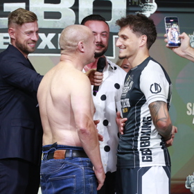 Střet boxerské legendy Lukáše Konečného s influencerem Ickem na GBO Boxing.