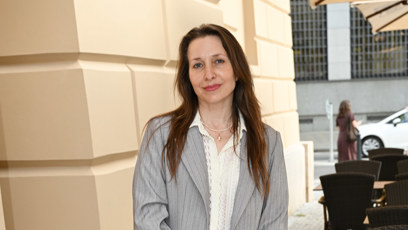 FOTO: Tereza Bebarová na křtu knihy Cukrařina s příběhem.