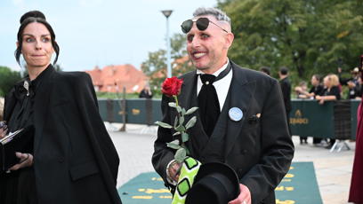 FOTO: Jan Tuna přišel nalíčen.