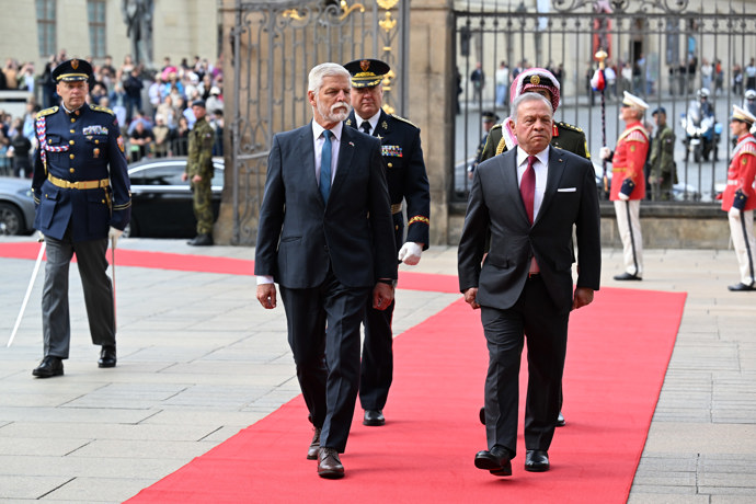 FOTO: Prezident Petr Pavel s králem Abdalláhem II. – stránka 26