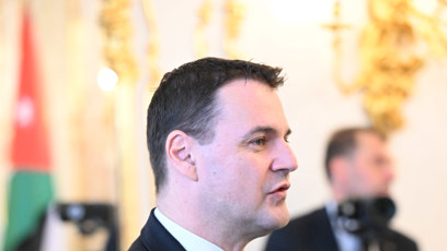 FOTO: Petr Macinka byl na Hradě.