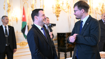 FOTO: Ministr Petr Macinka se dobře bavil.