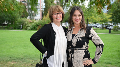 FOTO: Bára Vaculíková a Petra Černocká.