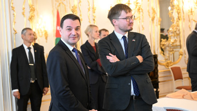 FOTO: Ministr Petr Macinka byl samý úsměv.