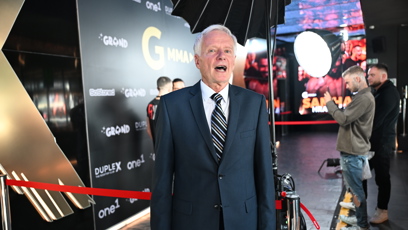 FOTO: Miroslav Sládek dorazil na první tiskovou konferenci nové organizace G MMA v pražském Duplexu.