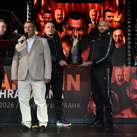 Jiří Paroubek během tiskové konference G MMA.