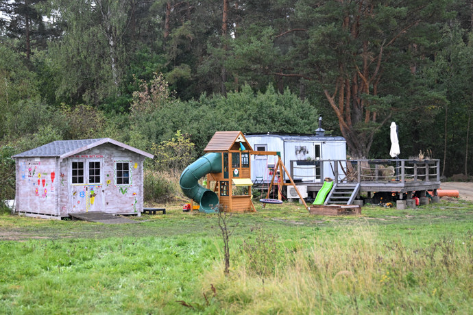 FOTO: Takhle vypadá Hubískovo hřiště na farmě. – stránka 73