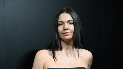 FOTO: Nikol Trojanová na přehlídce Jany Horejšové.