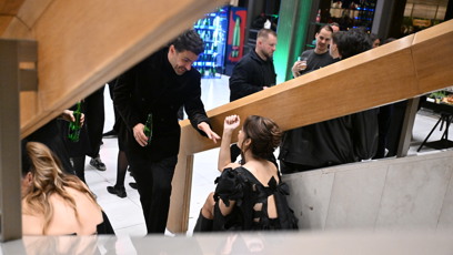 FOTO: Leoš Mareš a Daniela Brzobohatá v družném rozhovoru.