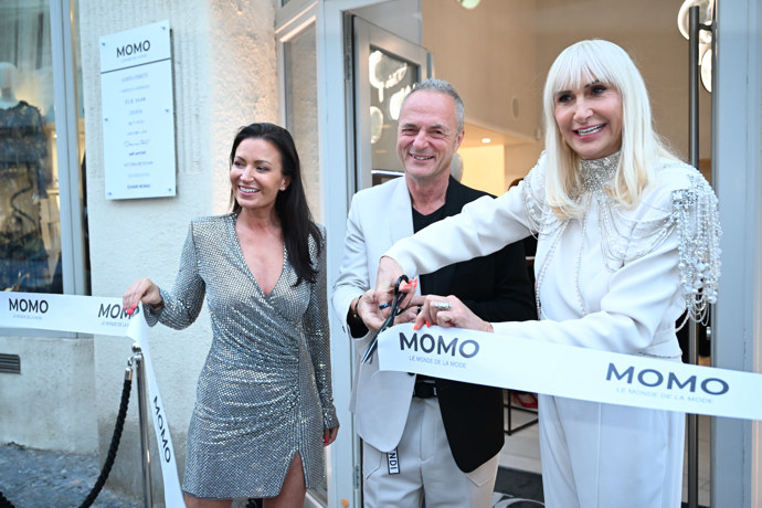 FOTO: Gabriela Partyšová moderovala slavnostní otevření butiku MOMO.