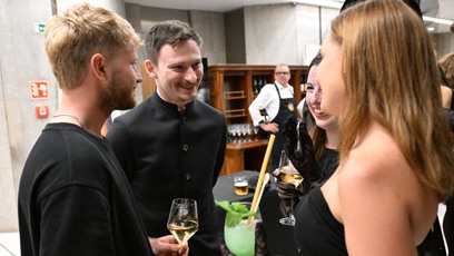 FOTO: Na Mikýřovi bylo vidět, že si večer skvěle užívá.