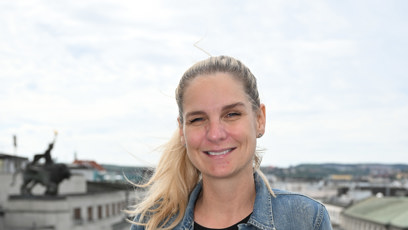 FOTO: Věra Kirchnerová alias Mia na křtu knihy Michaely Noskové.