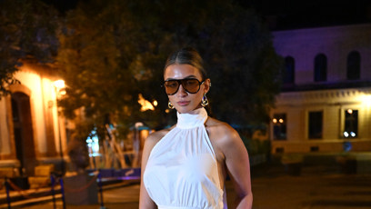 FOTO: Daniela Zálešáková na přehlídce Jany Horejšové.