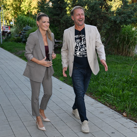 Šárka Vaňková se s Petrem Vondráčkem podle všeho rozhodně nenudí.