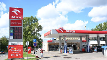 FOTO: Orlen také výrazně zdražil.