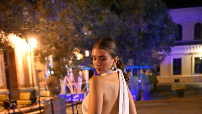 FOTO: Daniela Zálešáková  ukázala holá záda.