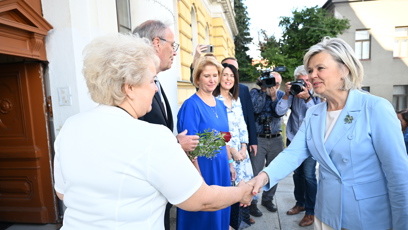 FOTO: Evě Pavlově to velice slušelo.