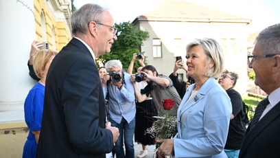 FOTO: Eva Pavlová na základní škole.