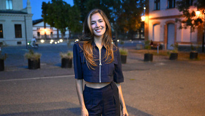 FOTO: Andrea Bezděková byla samý úsměv.