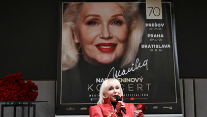 FOTO: Slovenská popová zpěvačka a skladatelka Marika Gombitová.