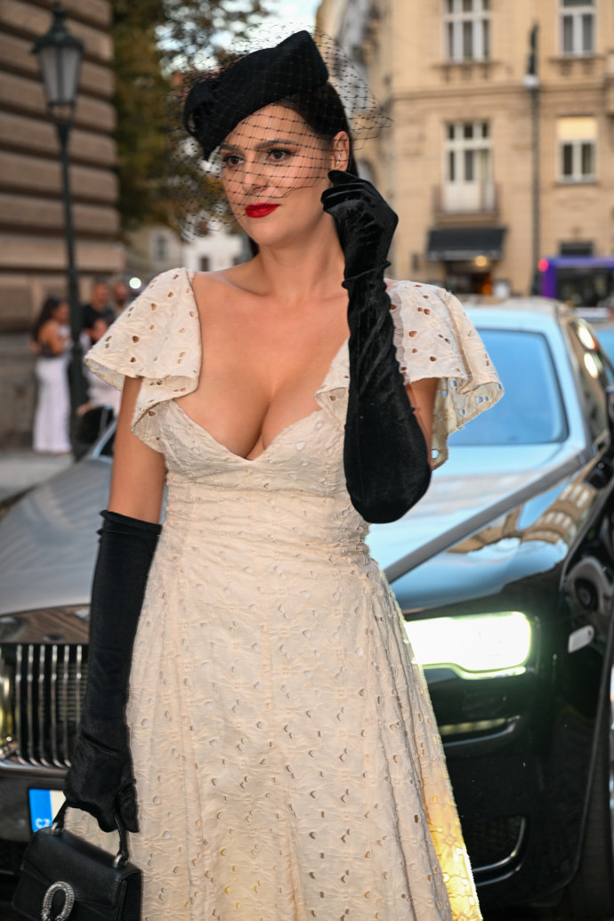FOTO: Ornella Koktová na přehlídce Vandy Jandy.