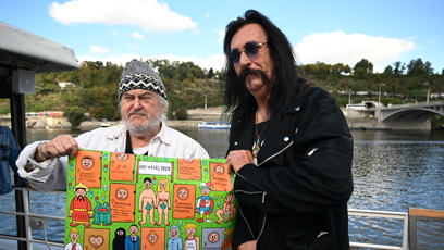 FOTO: Partner Jany Uriel Kratochvílové a František Ringo Čech.