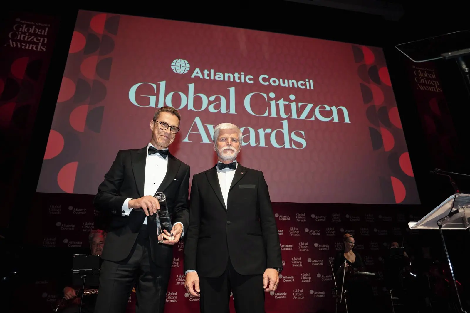 FOTO: Petr Pavel na Global Citizen Awards.
