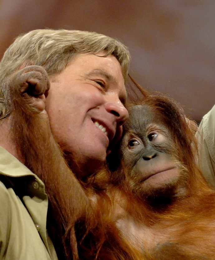 FOTO: Steve Irwin se svým vztahem ke zvířatům netajil. – stránka 9