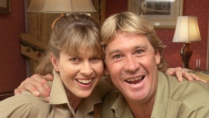 FOTO: Steve Irwin s manželkou Terri Irwin.